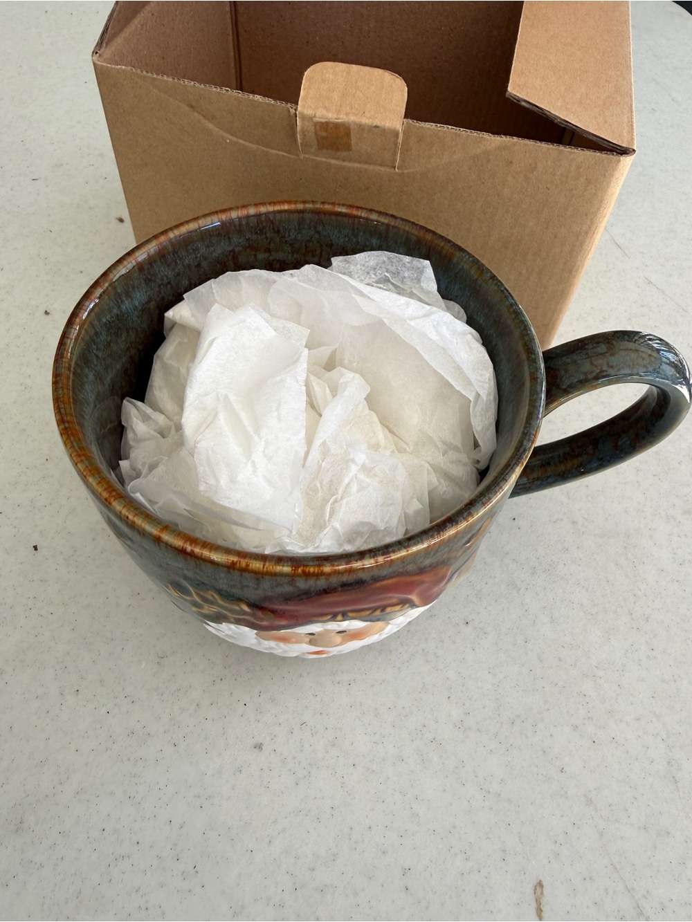 Santa Ceramic Mug - Picture 2 of 3